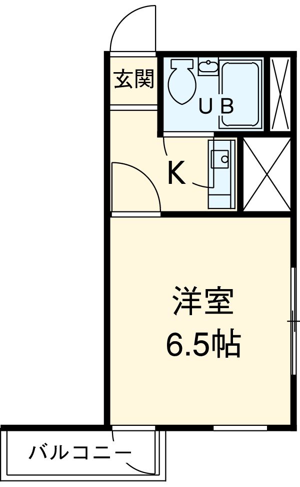 メゾン優の間取り