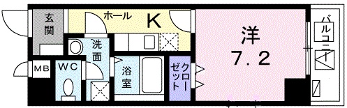 ステラフィッサ2465の間取り