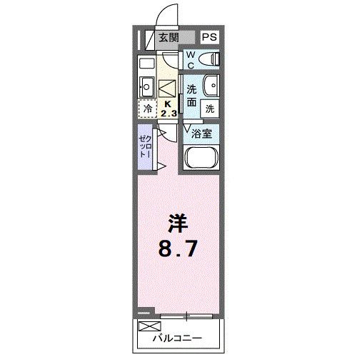 フォレスト佐貫の間取り