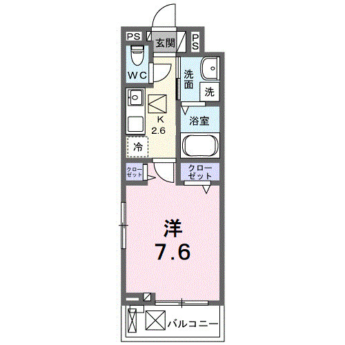 フォレスト佐貫の間取り