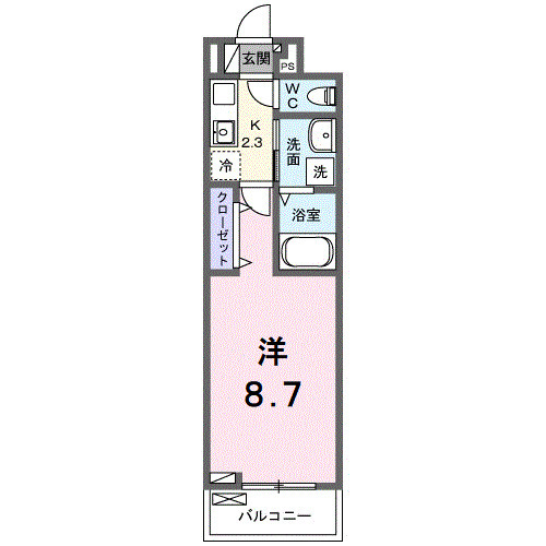 フォレスト佐貫の間取り