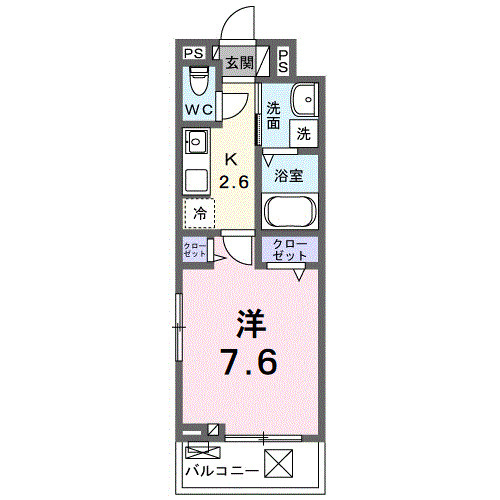 フォレスト佐貫の間取り