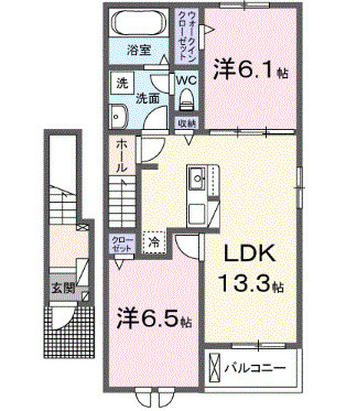 ラフテルの間取り