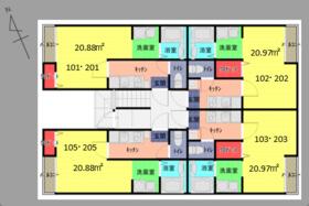 Freesia courtの間取り