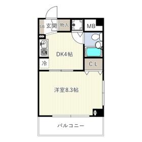 アソルティ関内大通公園の間取り