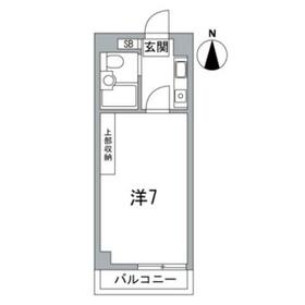 クレシェンド鷺宮の間取り