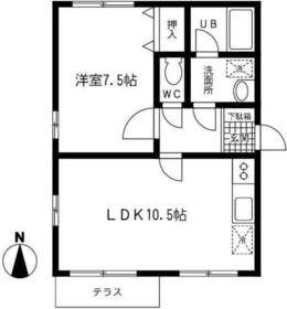 リベール千代ヶ丘E棟の間取り