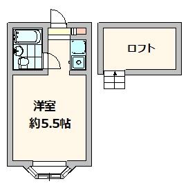 ブルースカイツルセの間取り