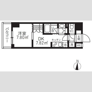 グランパセオ清澄白河Ⅱの間取り
