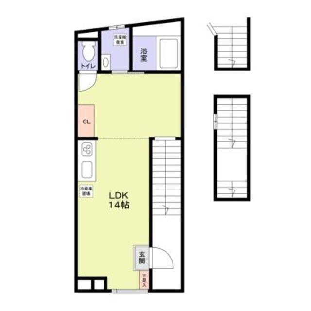 Ｋａｇｕｒａｚａｋａ　Ｔｅｒｒａｃｅの間取り