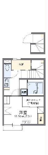 レオパレス寿の間取り
