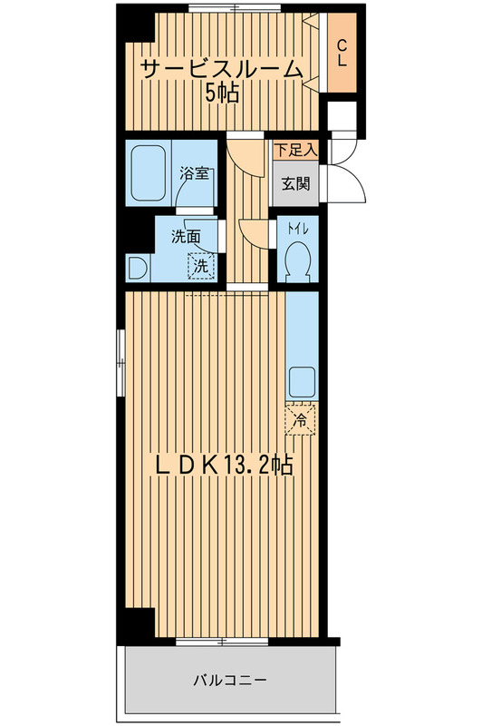 行徳倶楽部の間取り