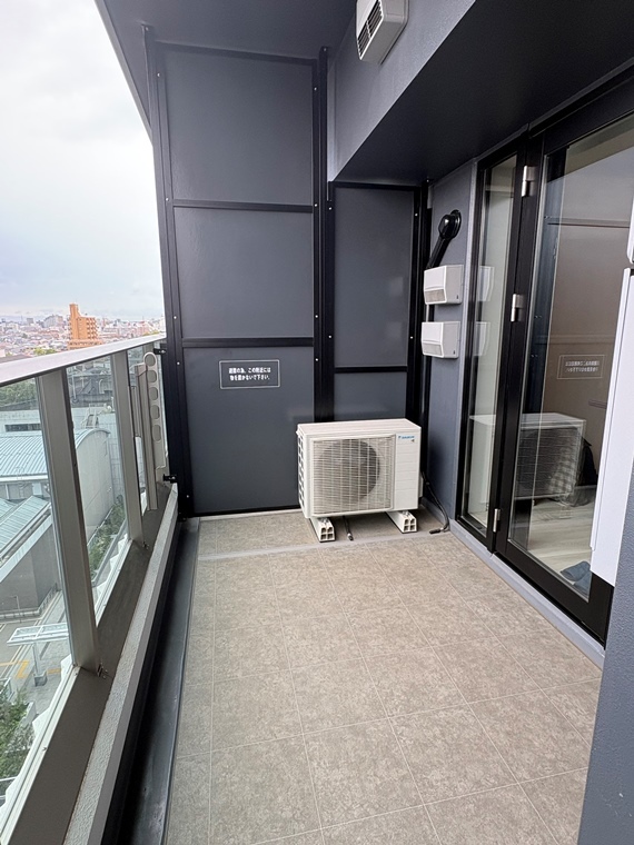 12/14 バルコニー