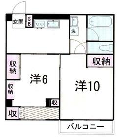 レジデンシャル幸町の間取り