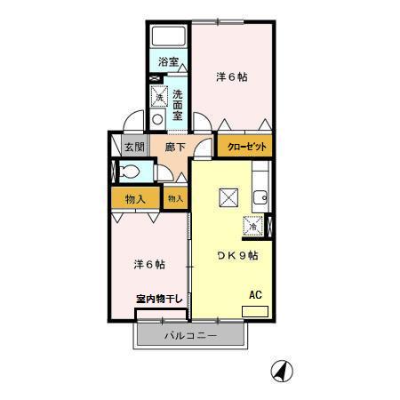 エクレールの間取り