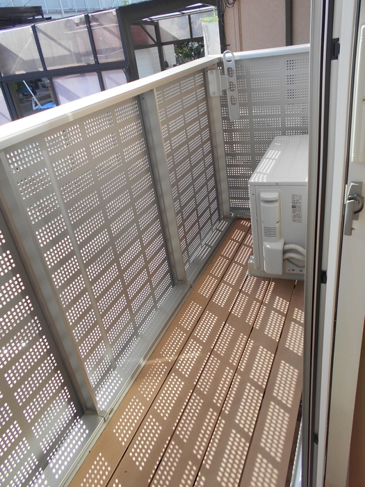 12/22 バルコニー