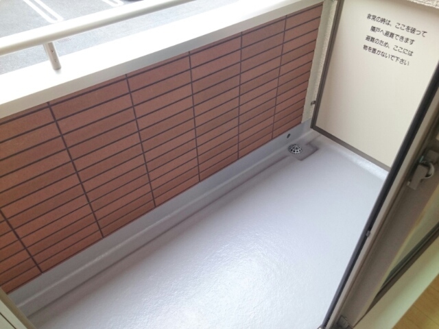 10/20 バルコニー