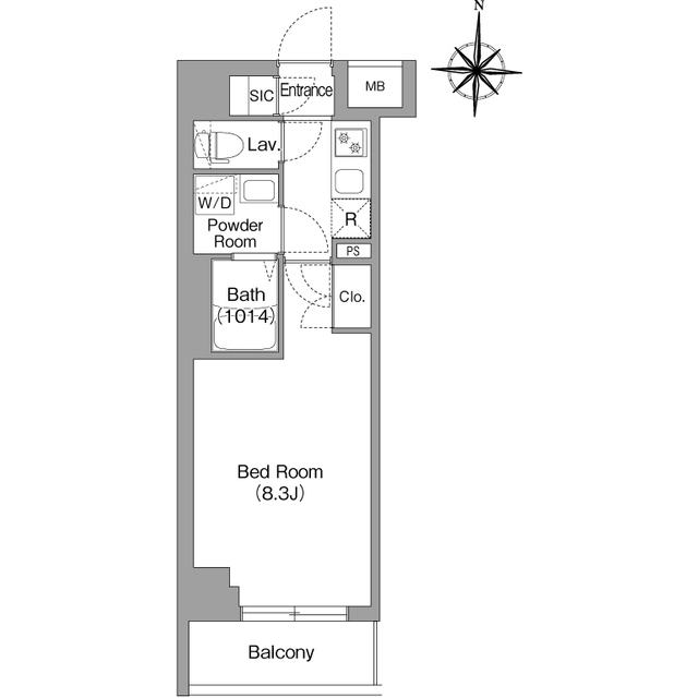 BPRレジデンス大島の間取り