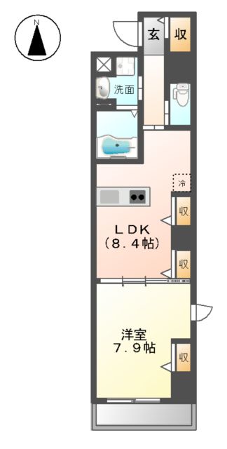 MEIEKI STの間取り