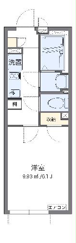 クレイノ高円寺の間取り