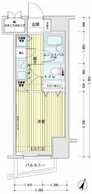 メインステージ東日本橋Ⅱの間取り