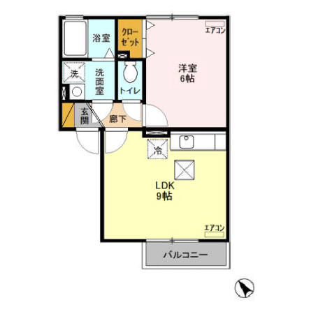 メゾン森Part ⅩⅠ・ⅩⅡの間取り