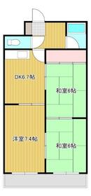 アソルティ伝馬町の間取り