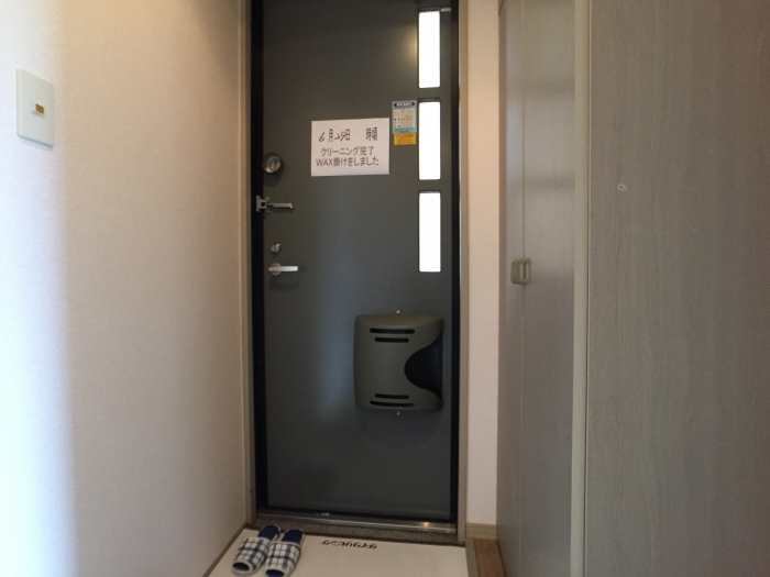 6/26 玄関