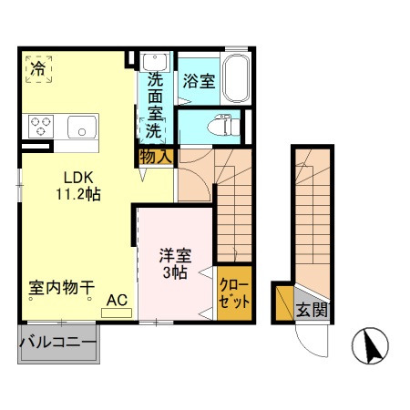 グランテラス紫塚の間取り