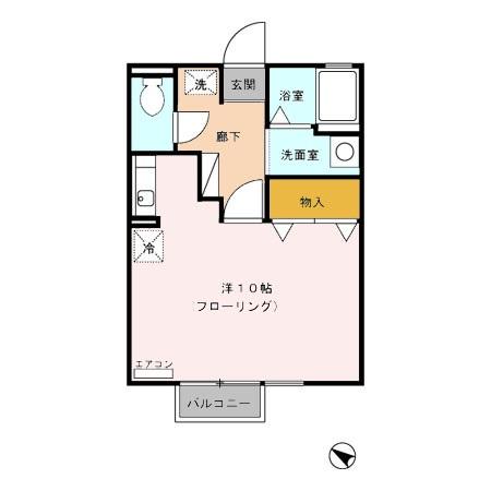 セジュール81の間取り