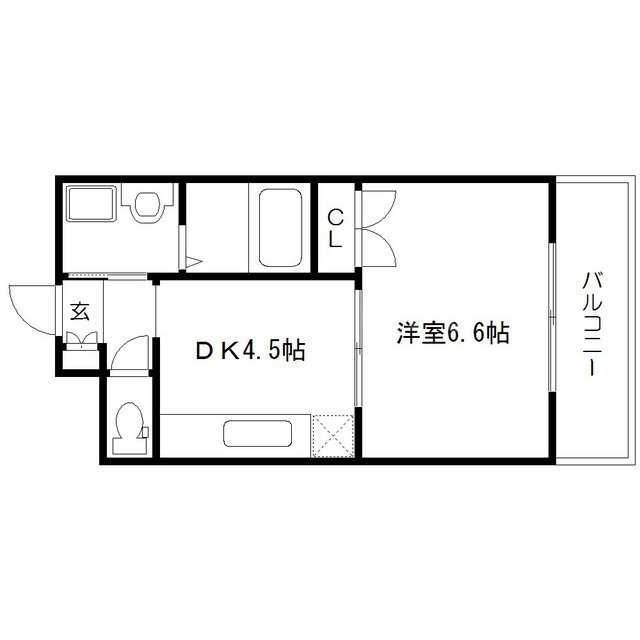 ヒットメゾン大智の間取り