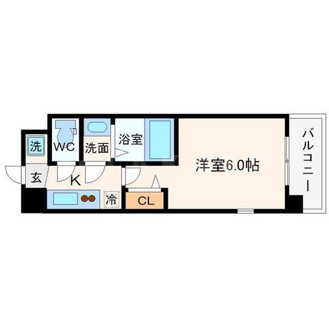 ドルチェヴィータ北浜の間取り