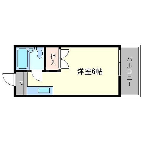 コーポゆたかの間取り