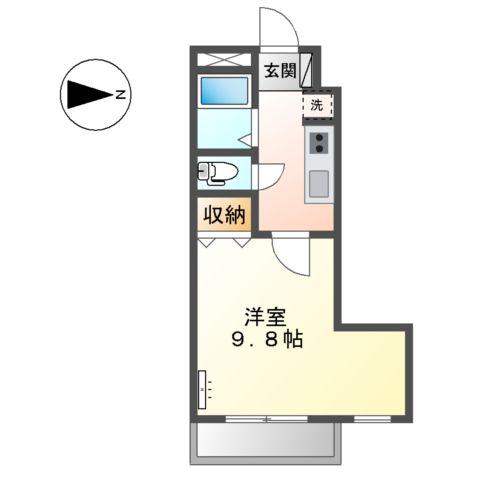 アヴィニョンの間取り