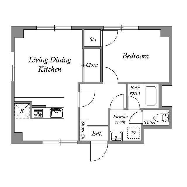 777オオグシの間取り