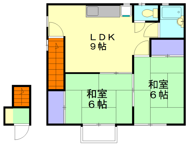 小菊荘の間取り