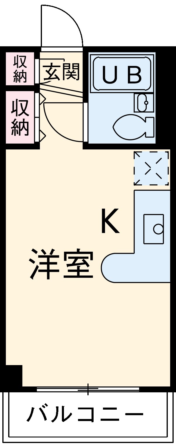 プリヴェイル国立の間取り