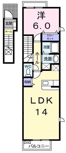 カーサ・プラシードの間取り