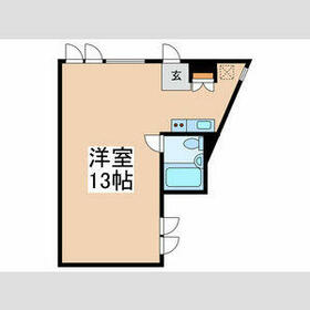サンテリア千駄ヶ谷の間取り