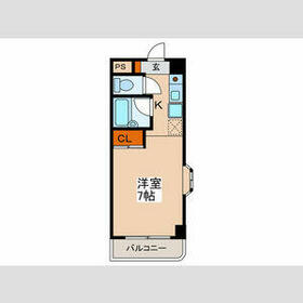ユニットFの間取り