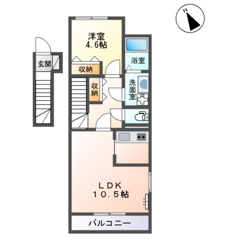 ラ・フレーズの間取り