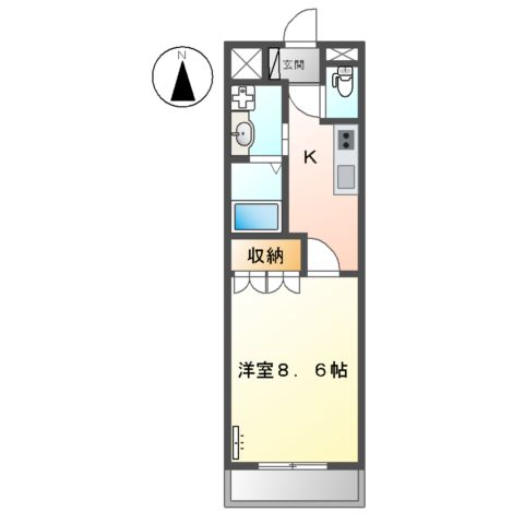 ドエル山王の間取り