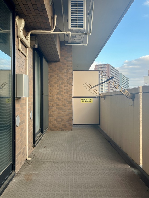 12/16 バルコニー