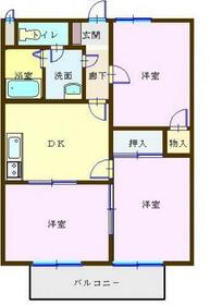 モンシェリーマンションの間取り