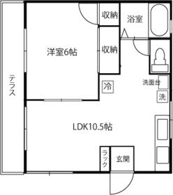 レジデンス多摩Cの間取り