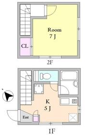 カーサK-2の間取り