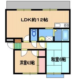 SUNハイツ(サンハイツ)の間取り