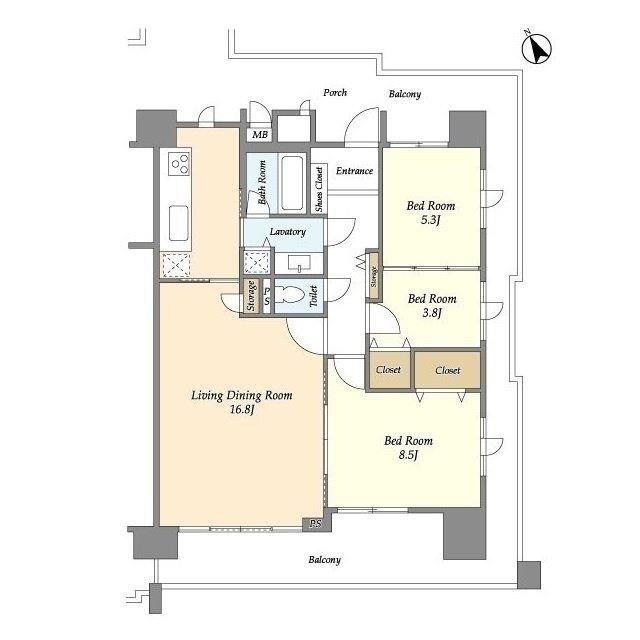 ガーデン文京白山の間取り