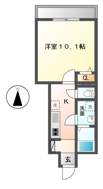 スターテラス七福の間取り