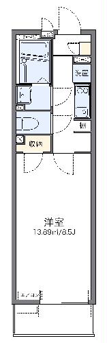 レオネクスト八重の間取り